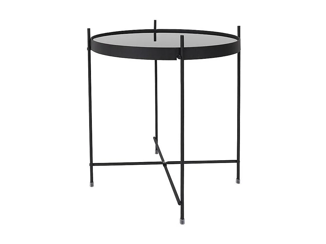Cupid - Table basse design ronde Small - Noir