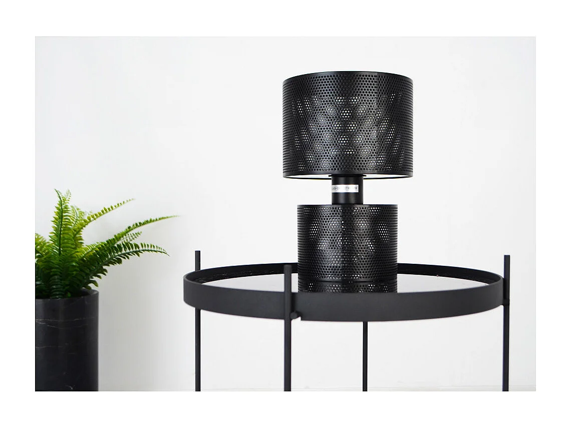 Cupid - Table basse design ronde Small - Noir