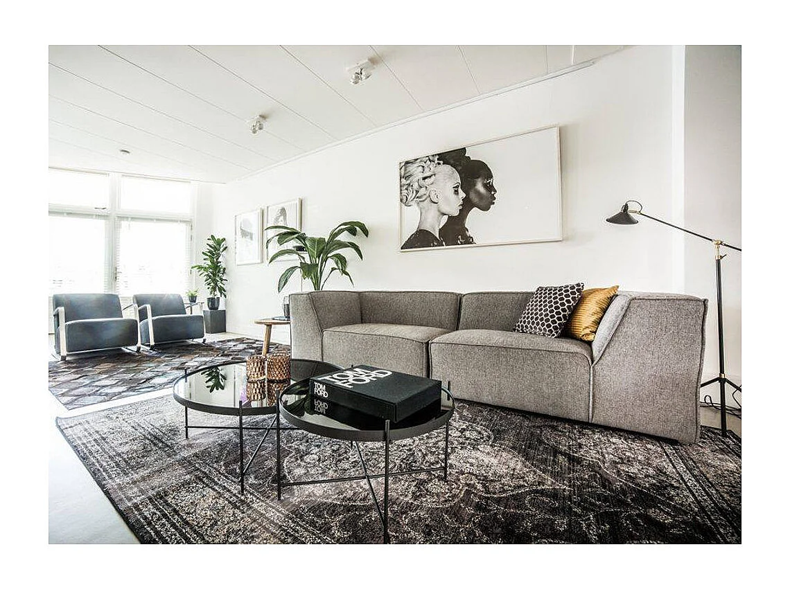 Cupid - Table basse design ronde Large - Noir