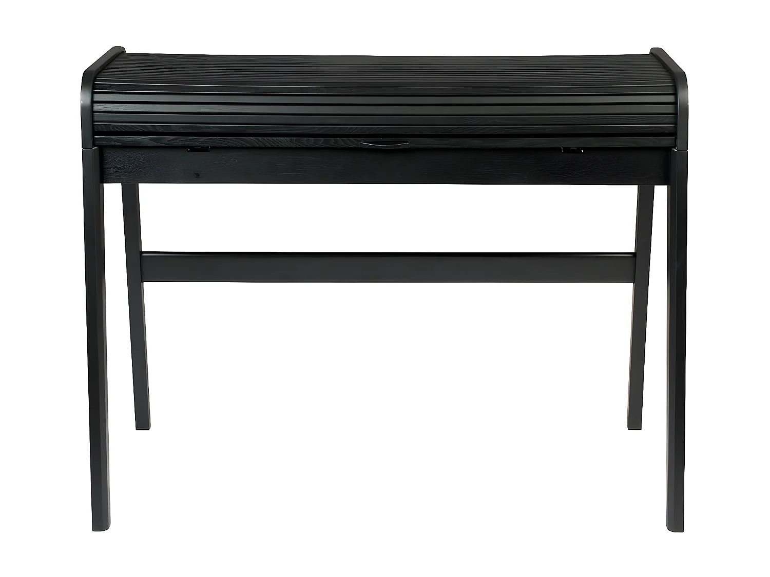 BARBIER - Schreibtisch aus Holz, Schwarz