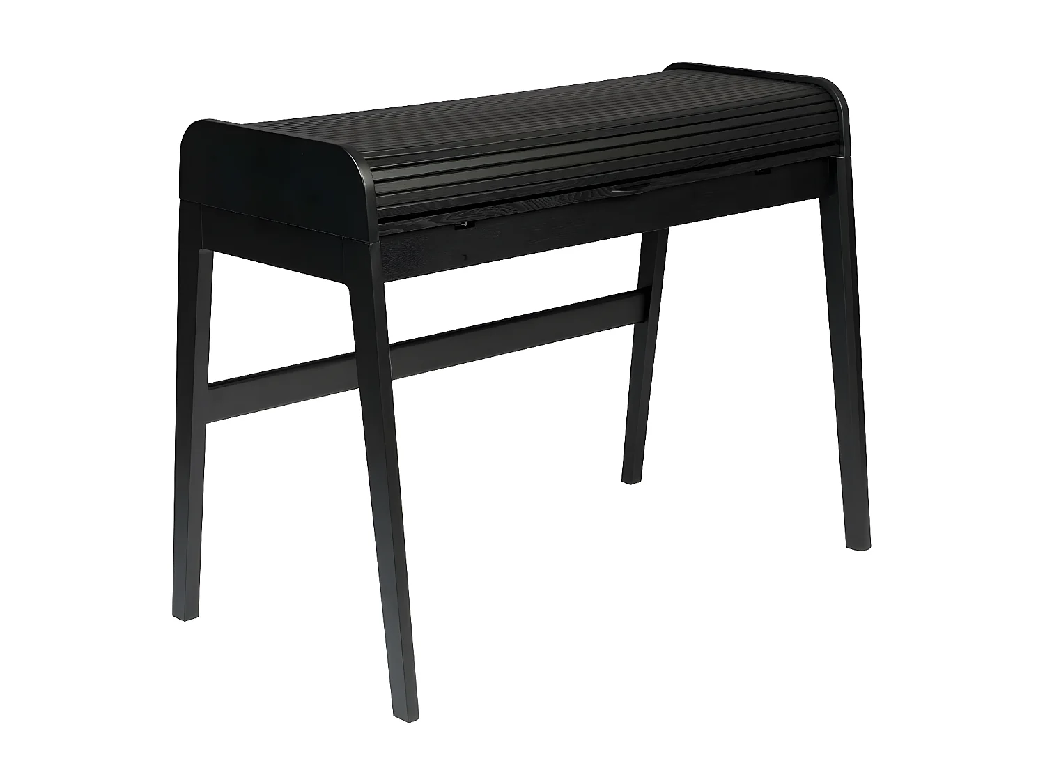 BARBIER - Schreibtisch aus Holz, Schwarz