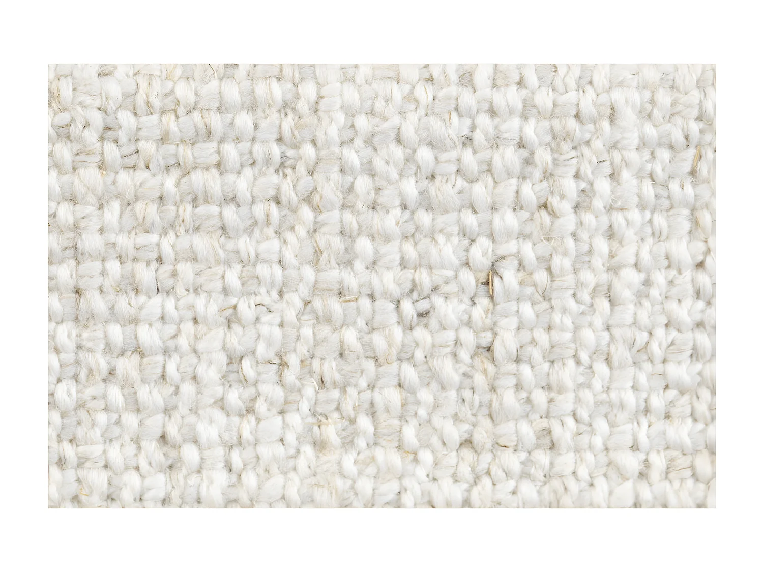 SENSE - Canapé 3 places en tissu crème