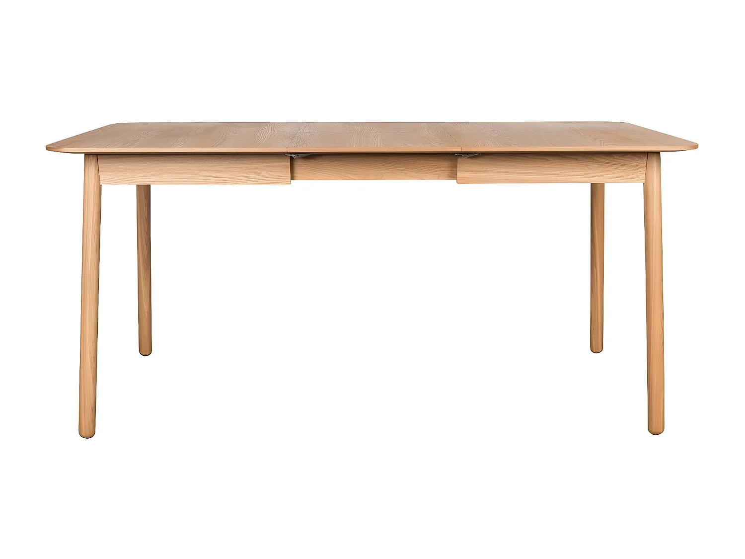 GLIMPS - Table extensible en bois clair design scandinave