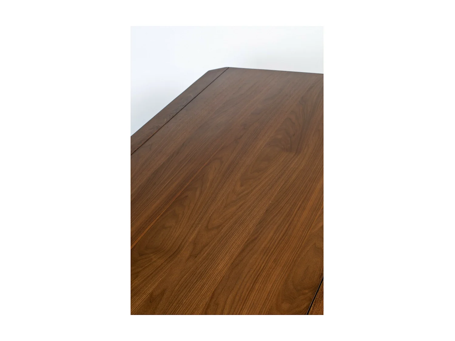 STORM - Table repas en bois finition Noyer