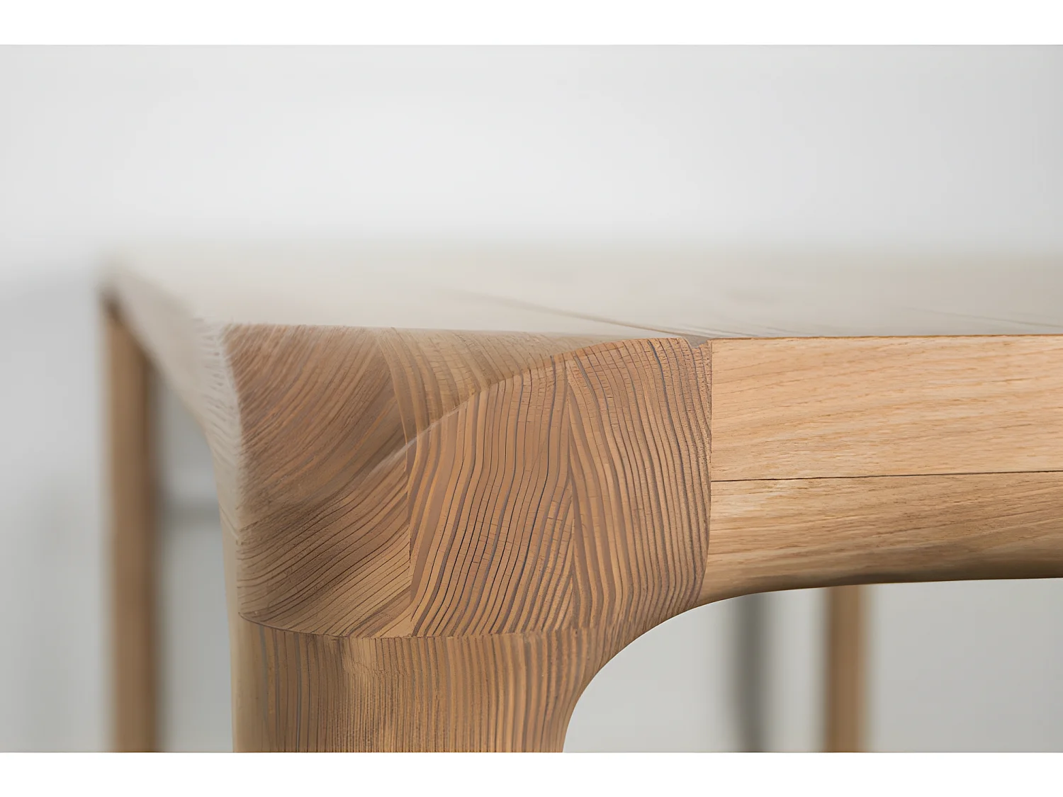 STORM - Table repas frêne naturel L180