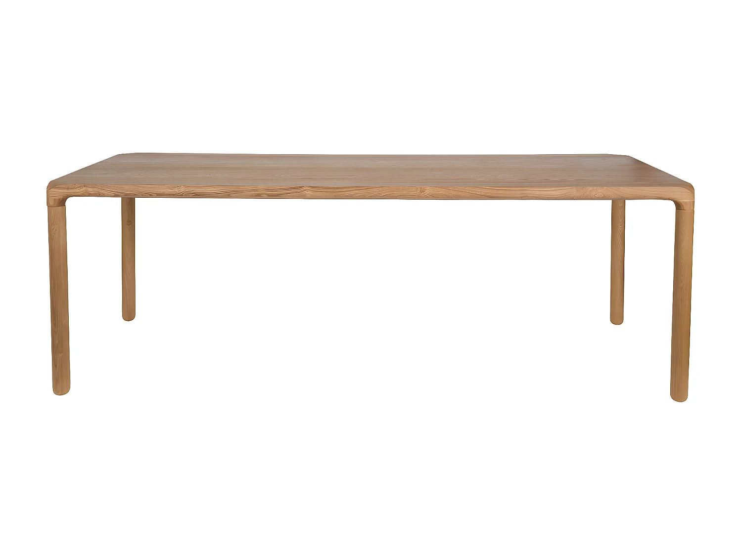 STORM - Table repas en frêne naturel 220 cm
