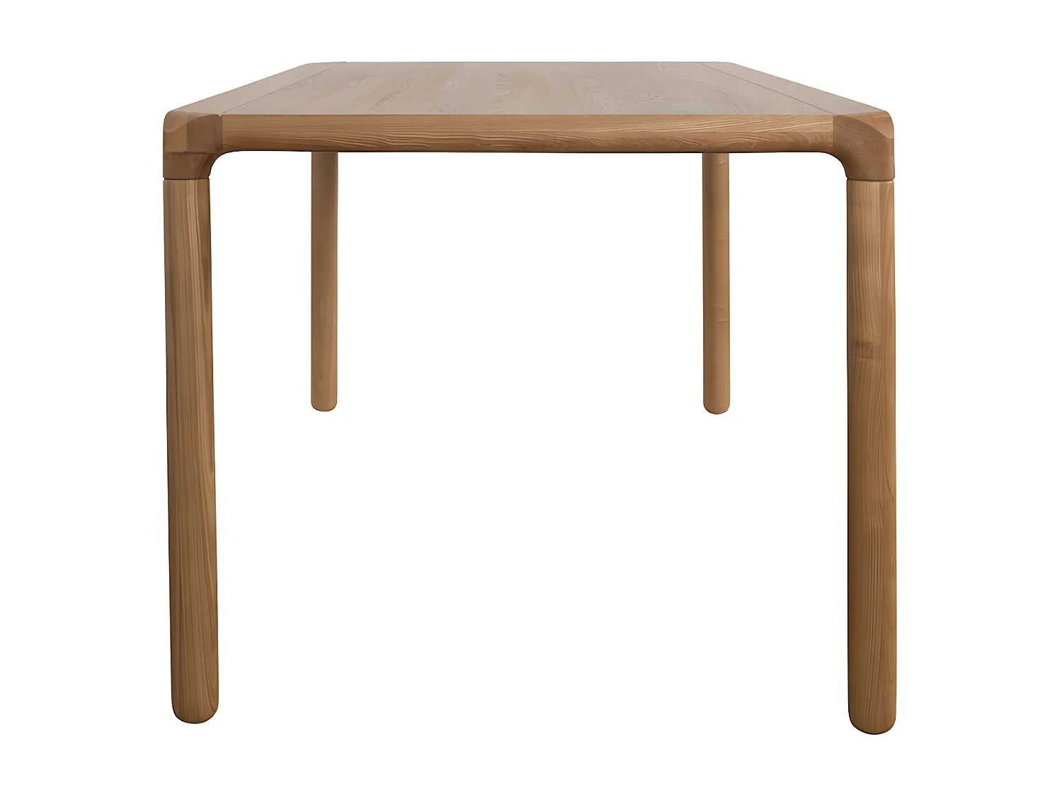 STORM - Table repas en frêne naturel 220 cm