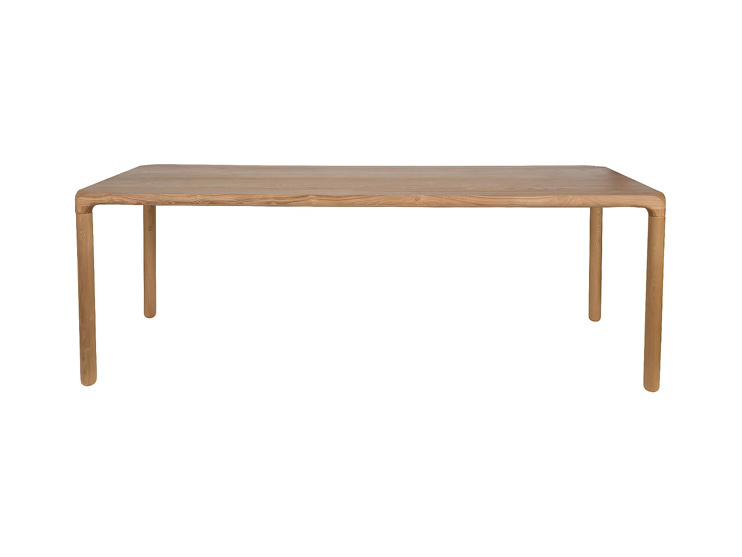 STORM - Table repas en frêne naturel 220 cm