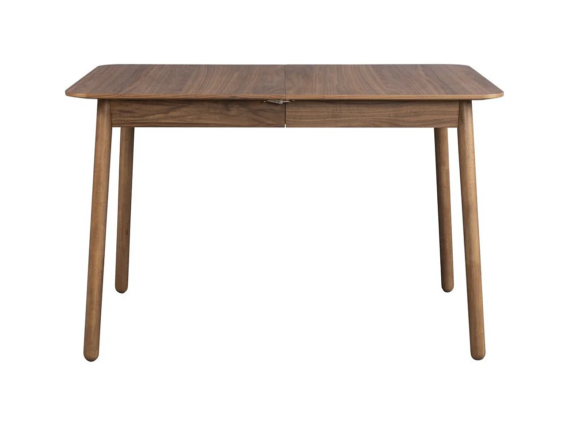 GLIMPS - Table à manger extensible en bois de noyer