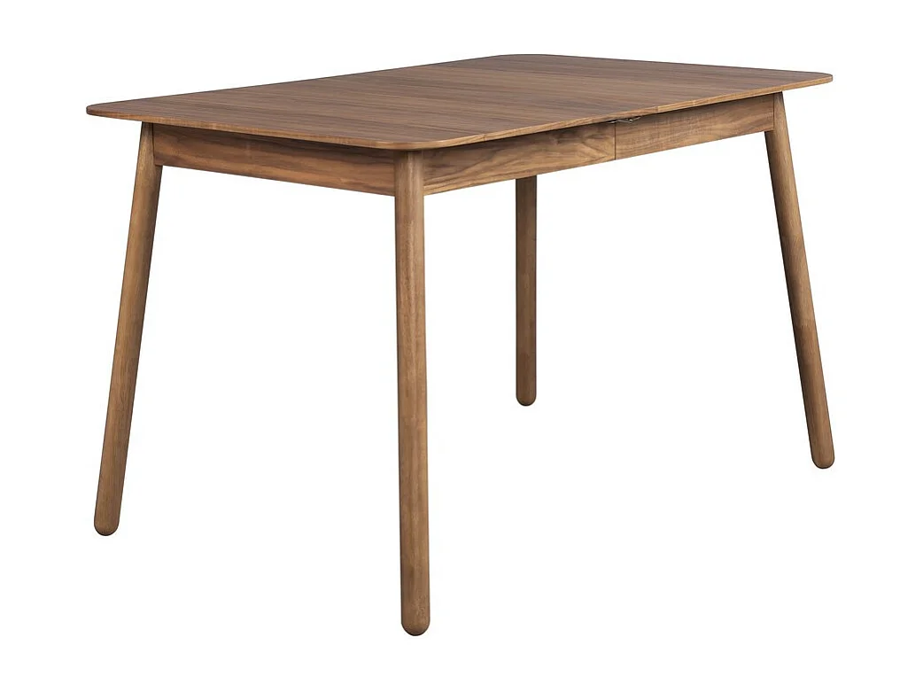 GLIMPS - Table à manger extensible en bois de noyer