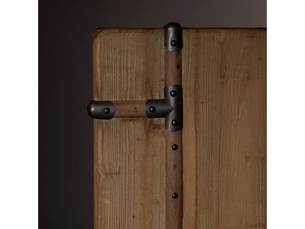 Lico - Meuble bar à vin vintage - Naturel