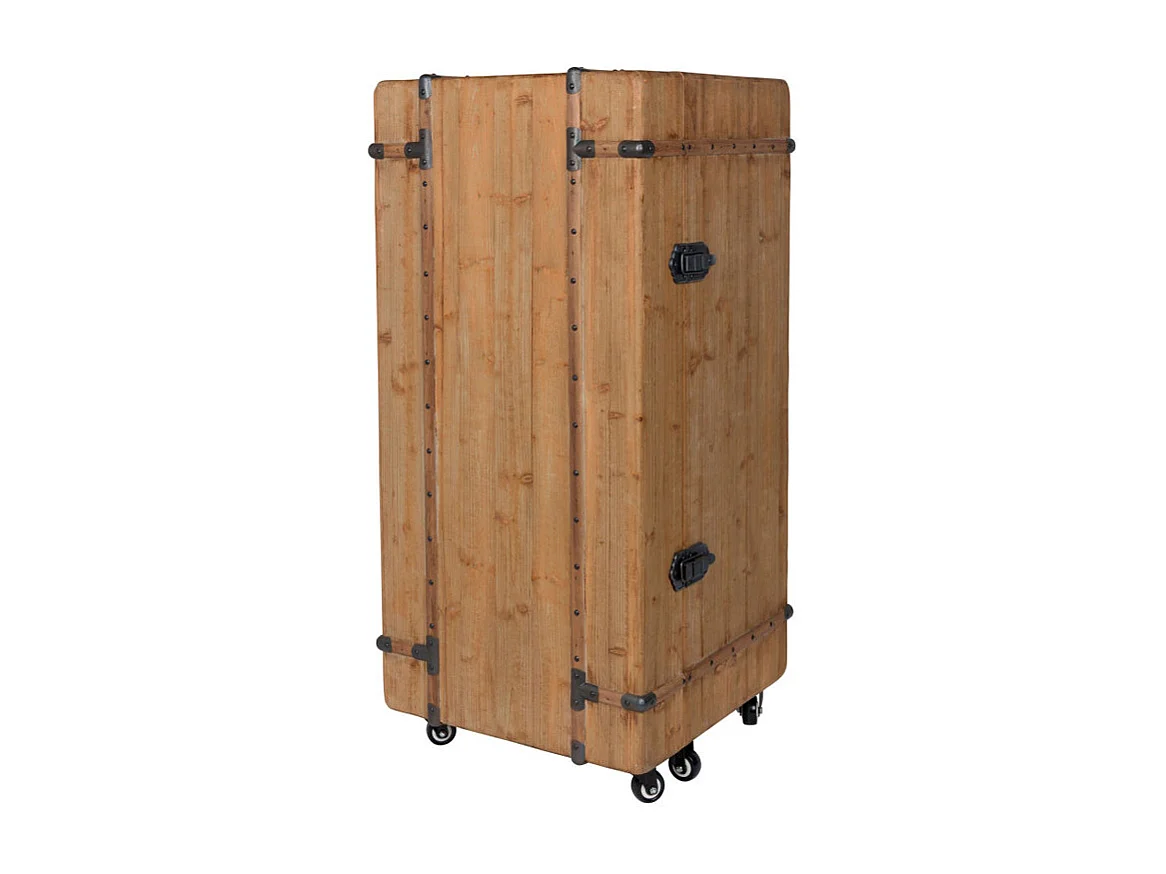 Lico - Meuble bar à vin vintage - Naturel