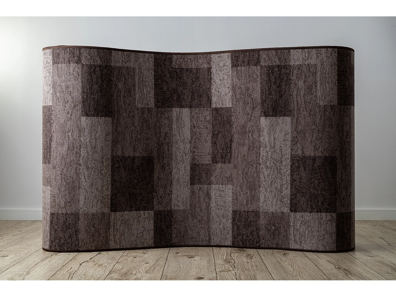 TAPIS DE COULOIR antidérapant ICONA marron 67x600 cm