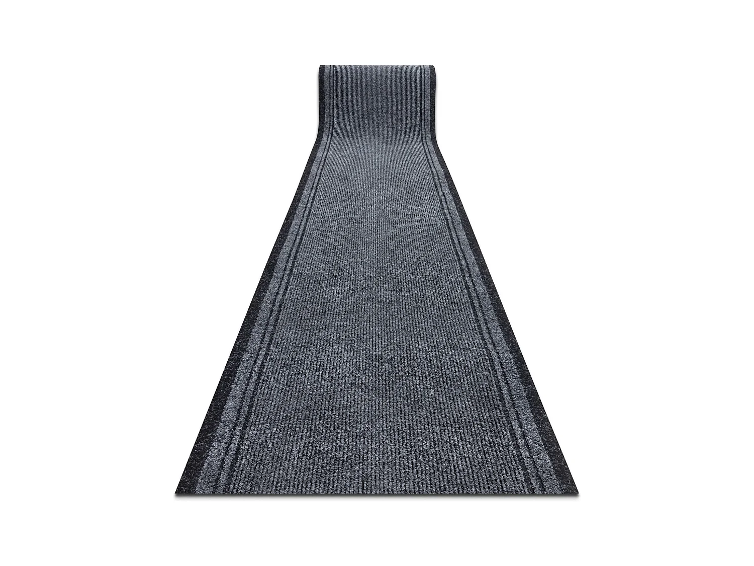 PAILLASSON TAPIS DE COULOIR ANTIDÉRAPANT MALAGA gris 2107 100x920 cm