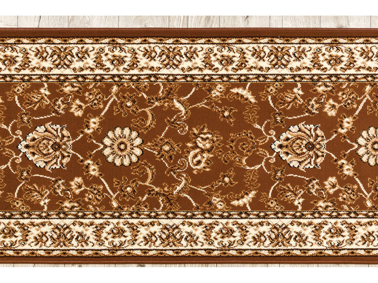 CHODNIK BCF MORAD Klasyk klasyczny brązowy 90 cm 90x780 cm