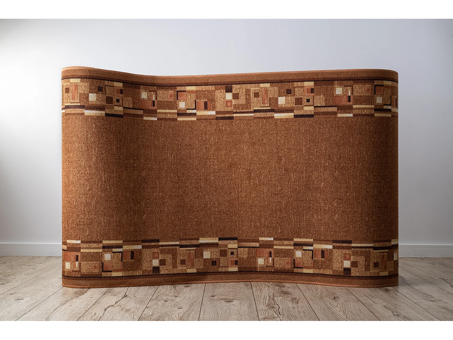 TAPIS DE COULOIR ANTIDÉRAPANT BOMBAY Beige foncé 67x1000 cm