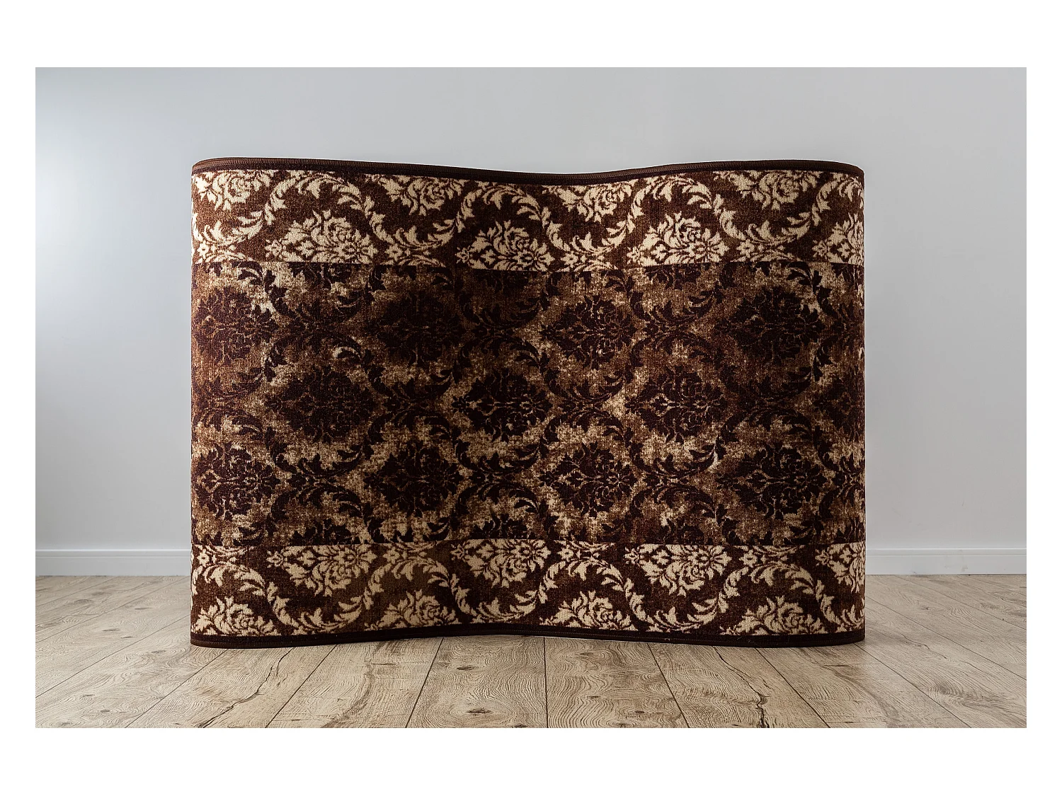 TAPIS DE COULOIR antidérapant ROMANCE marron  100x330 cm