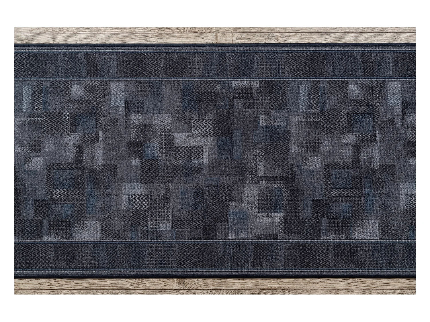 Läufer Antirutsch TRIBE anthrazit 80x690 cm