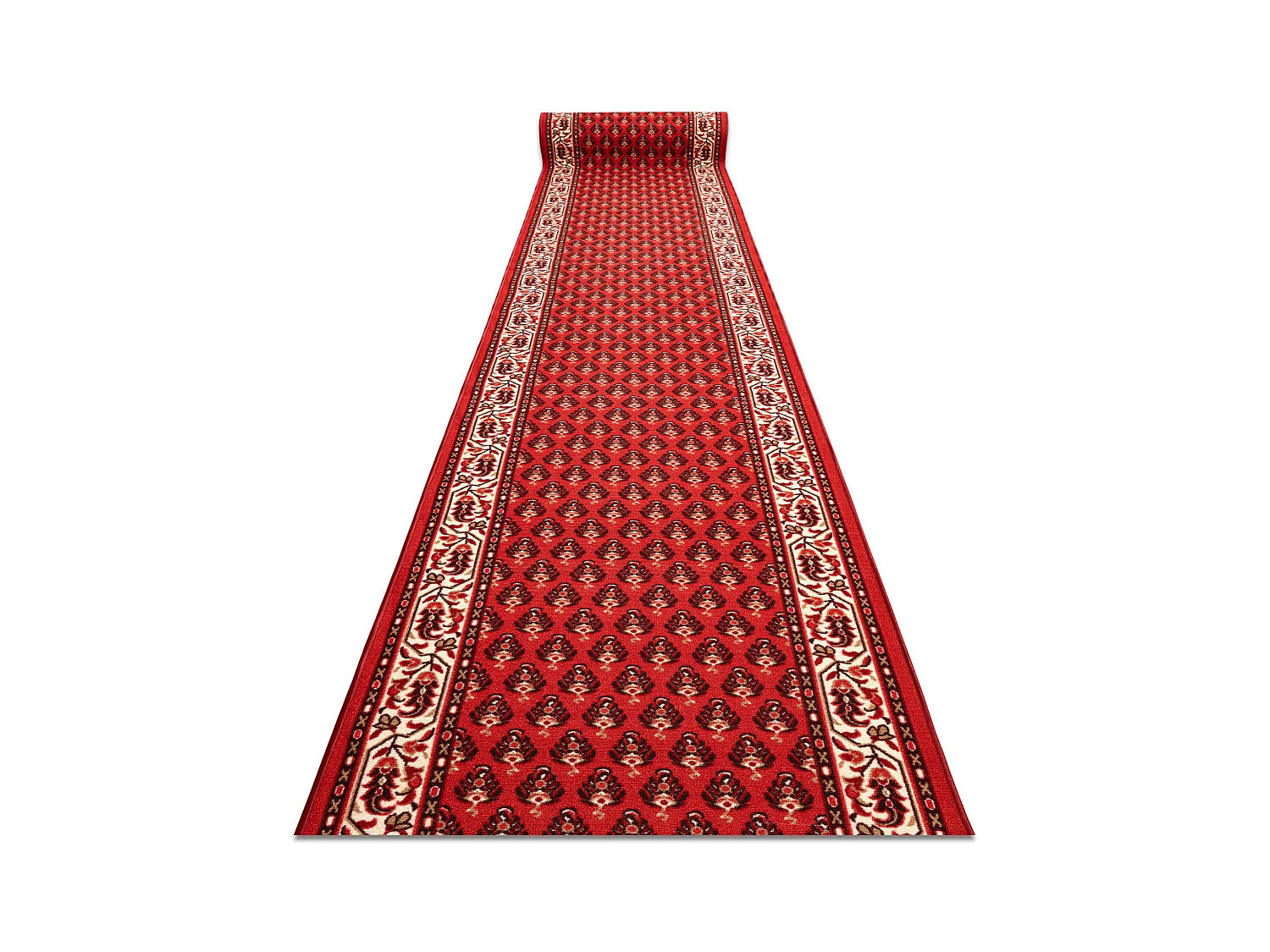 TAPIS DE COULOIR ANTIDÉRAPANT INKO rouge 67x310 cm