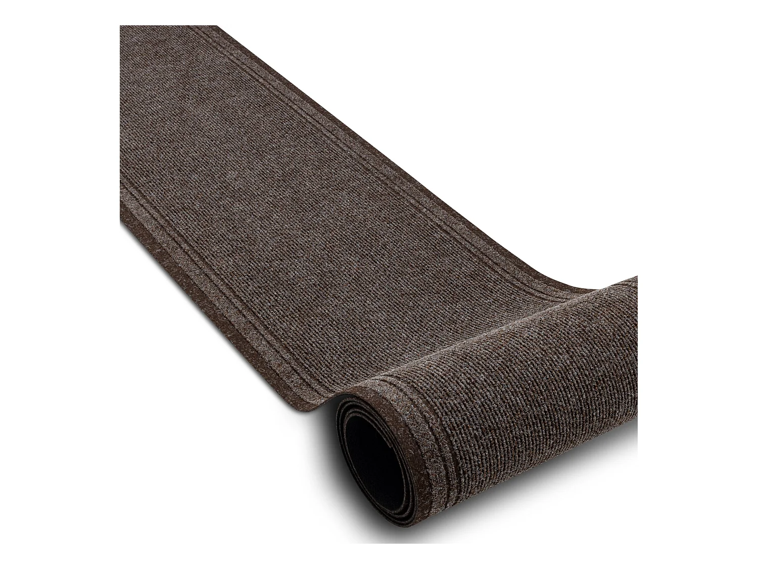 PAILLASSON TAPIS DE COULOIR ANTIDÉRAPANT MALAGA marron 7058 100x340 cm