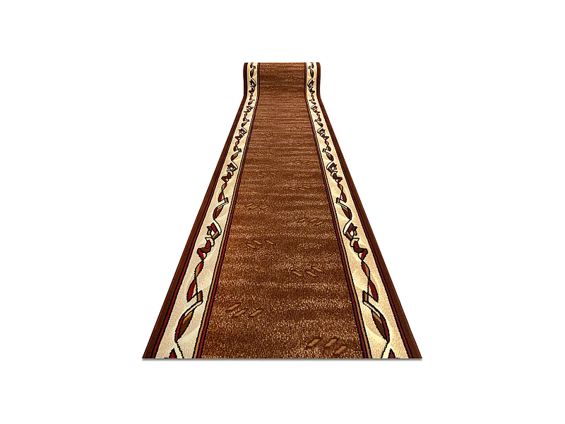 TAPIS DE COULOIR BCF FILIP marron 64x240 cm