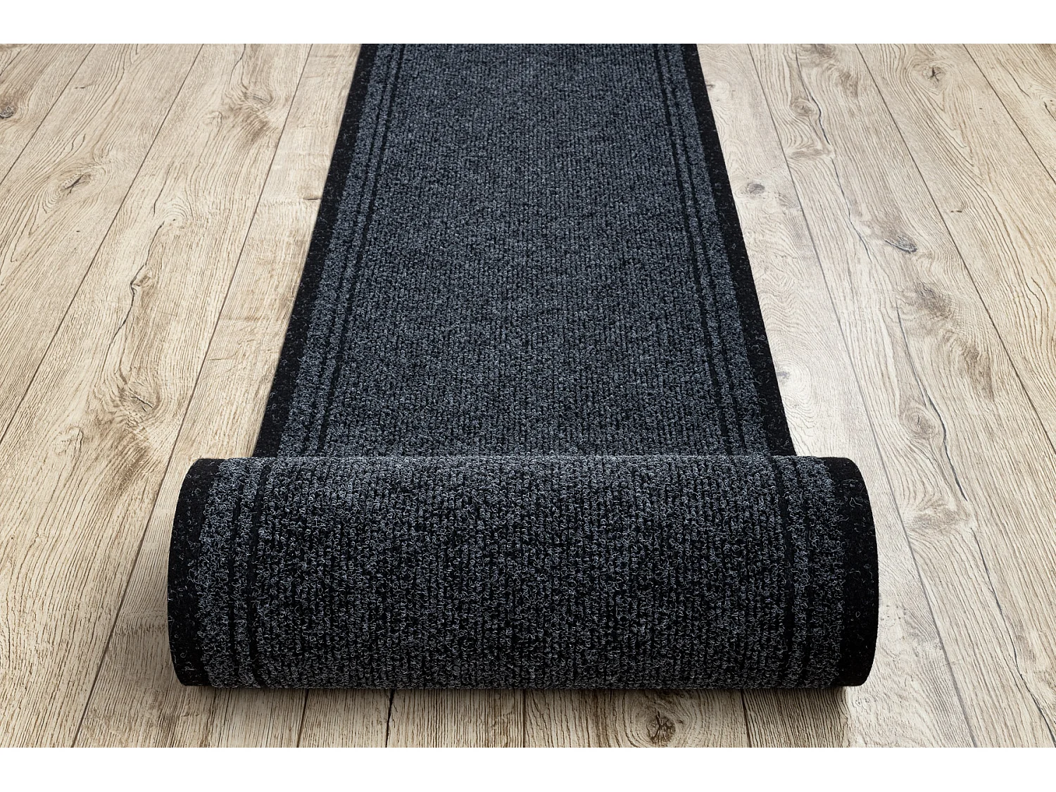 PAILLASSON TAPIS DE COULOIR ANTIDÉRAPANT MALAGA anthracite 2082 100x980 cm