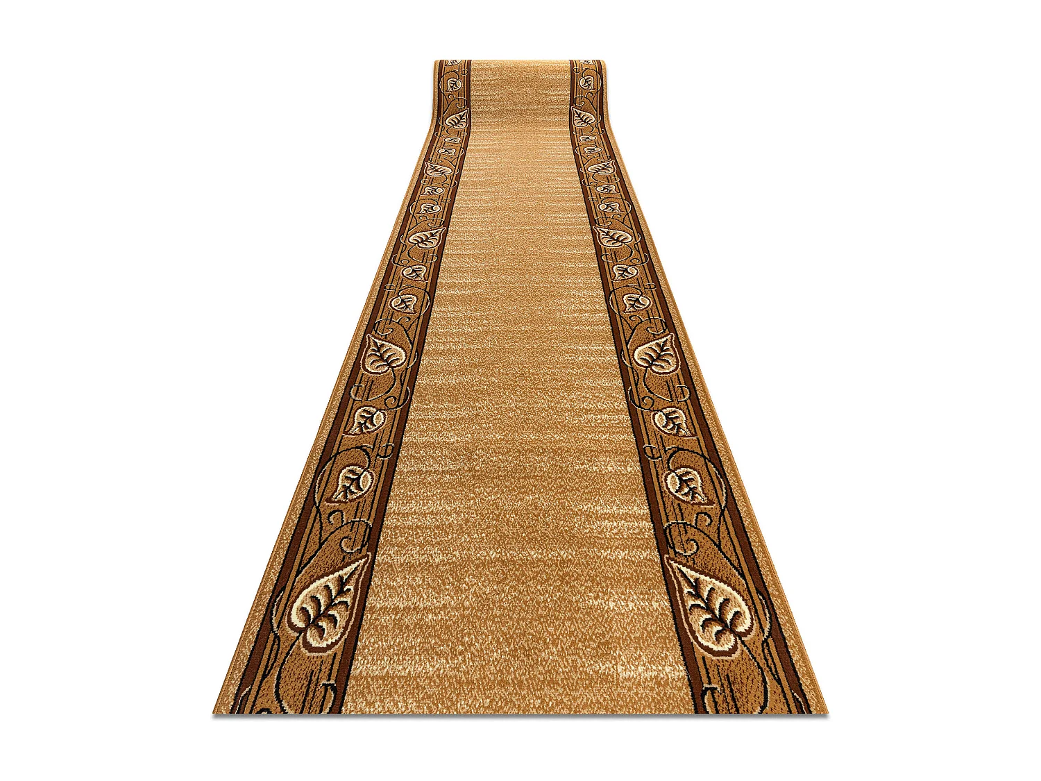 Vloerbekleding BCF FELIKS oud goud 140x410 cm