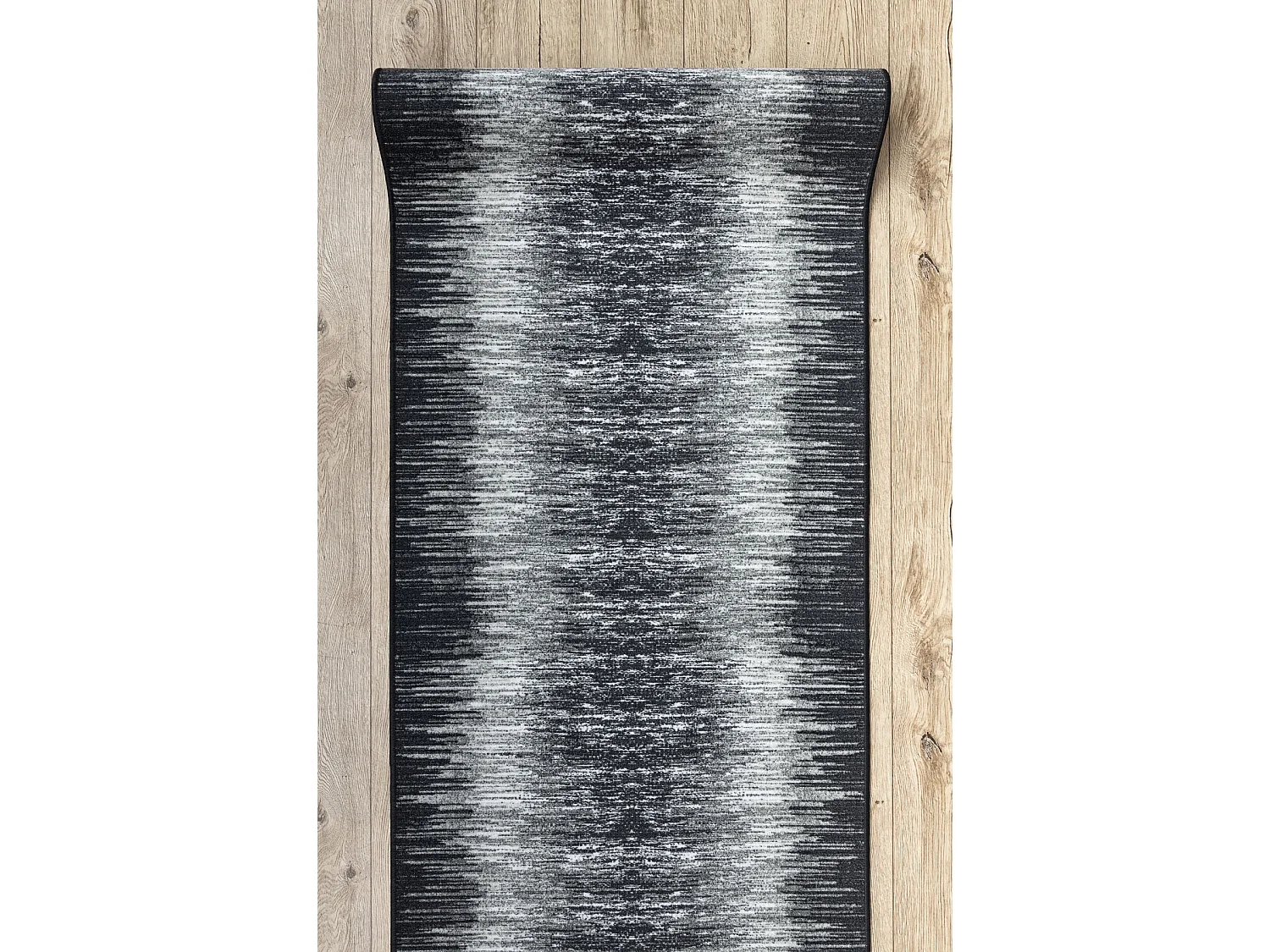 TAPIS DE COULOIR antidérapant TOLTEC gris 100x810 cm