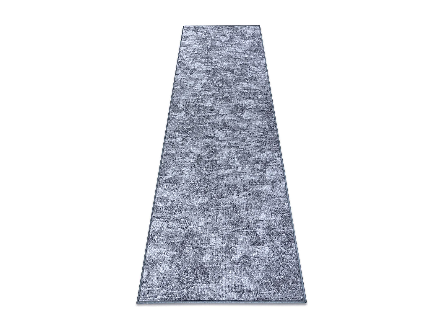 Alfombra de pasillo SOLID gris 90 HORMIGÓN  90x350 cm