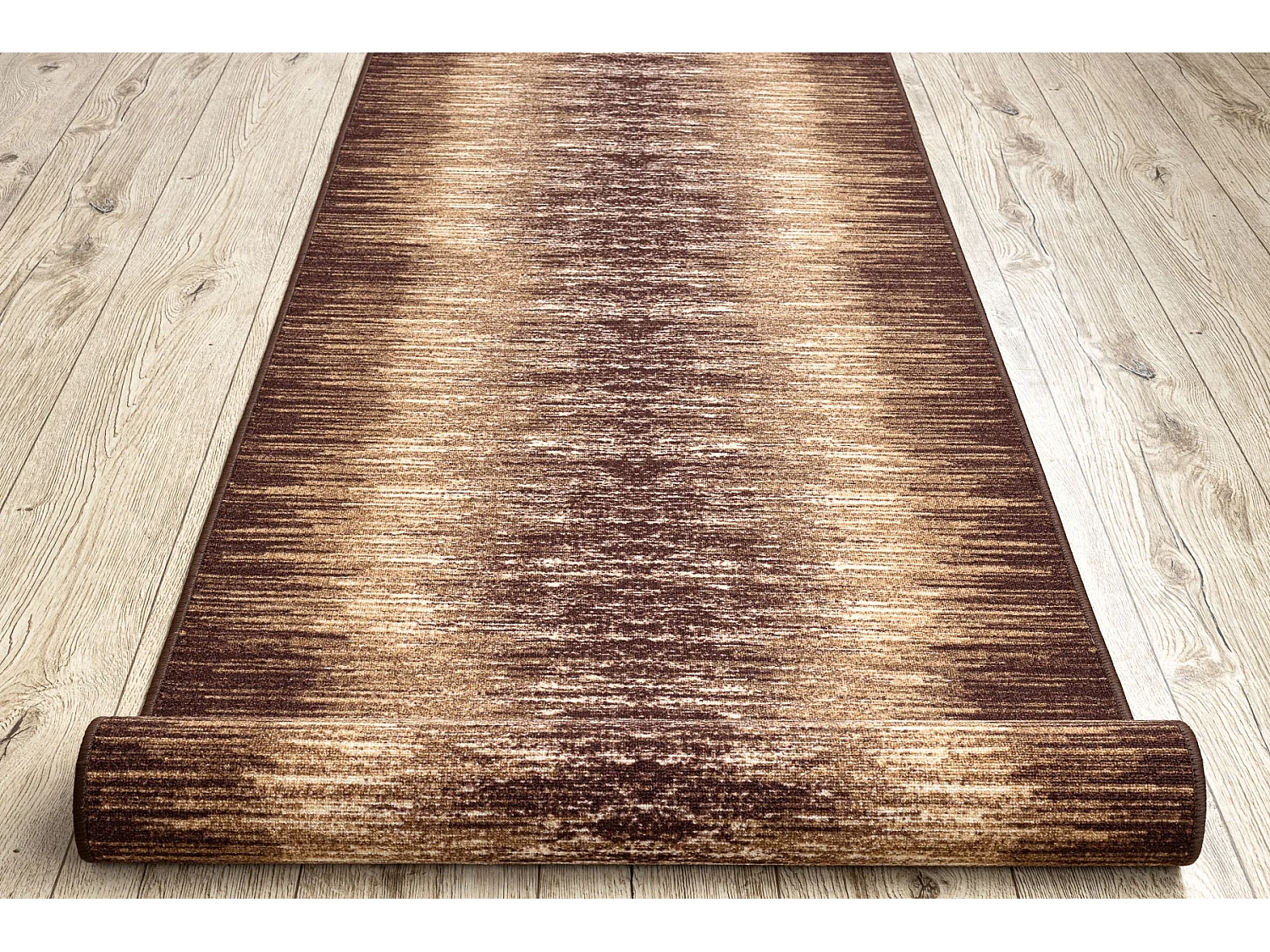 TAPIS DE COULOIR antidérapant TOLTEC beige 80x970 cm