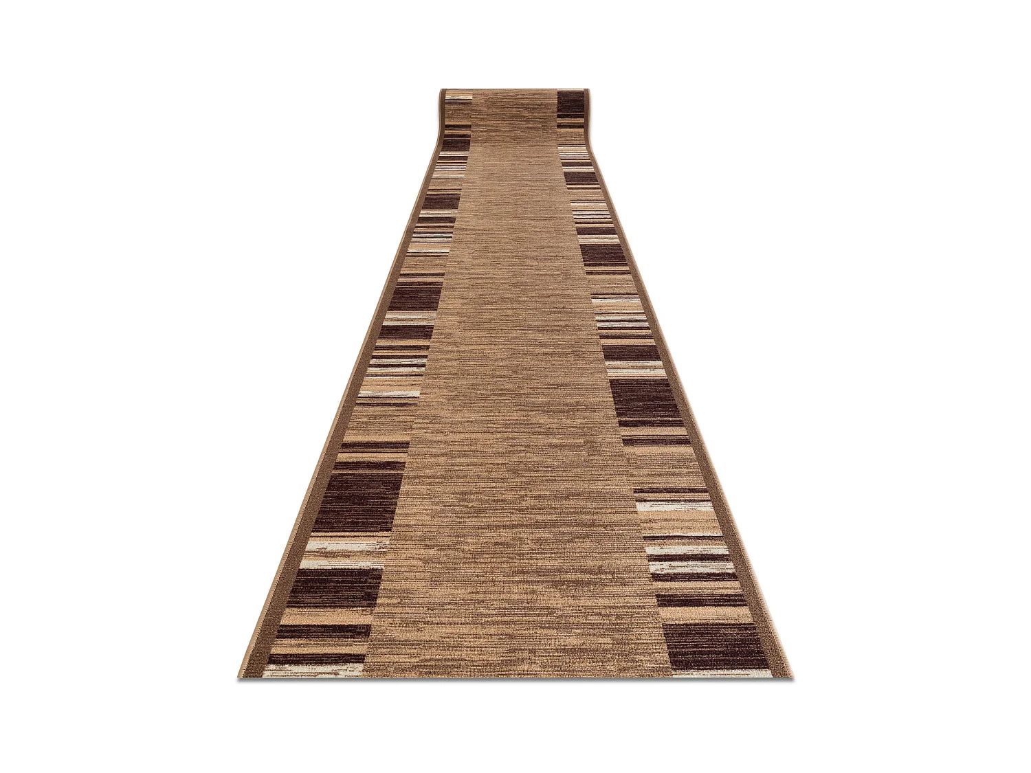 TAPIS DE COULOIR antidérapant ADAGIO beige  57x310 cm
