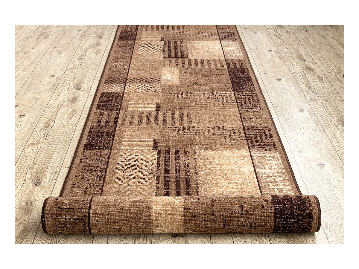 TAPIS DE COULOIR antidérapant ESSENZA beige 67x160 cm
