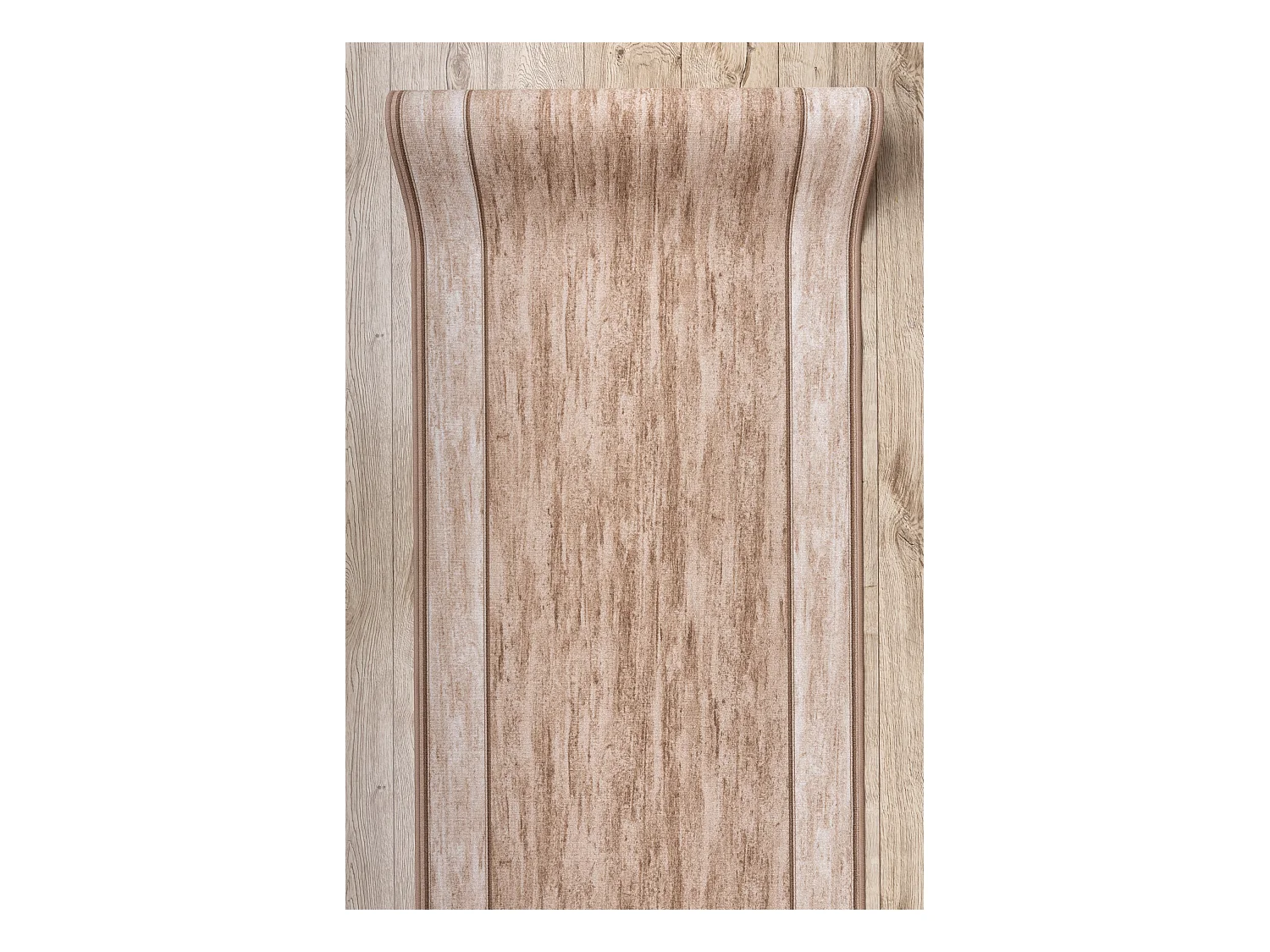TAPIS DE COULOIR antidérapant RAMA beige 67x480 cm