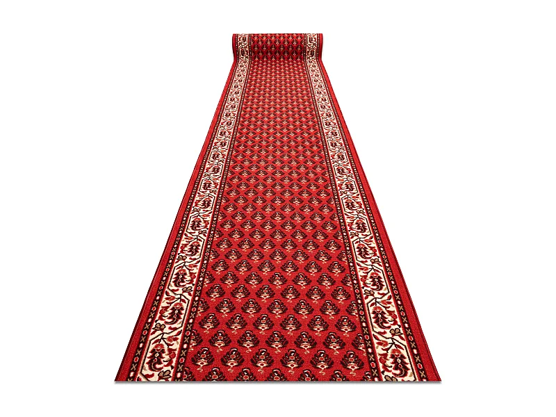 TAPIS DE COULOIR ANTIDÉRAPANT INKO rouge 100x830 cm