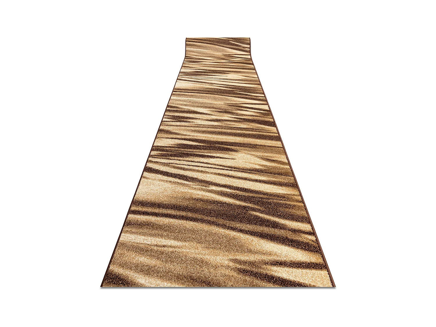 Tapis de couloir KARMEL FRYZ - ARABICA marron 90x980 cm
