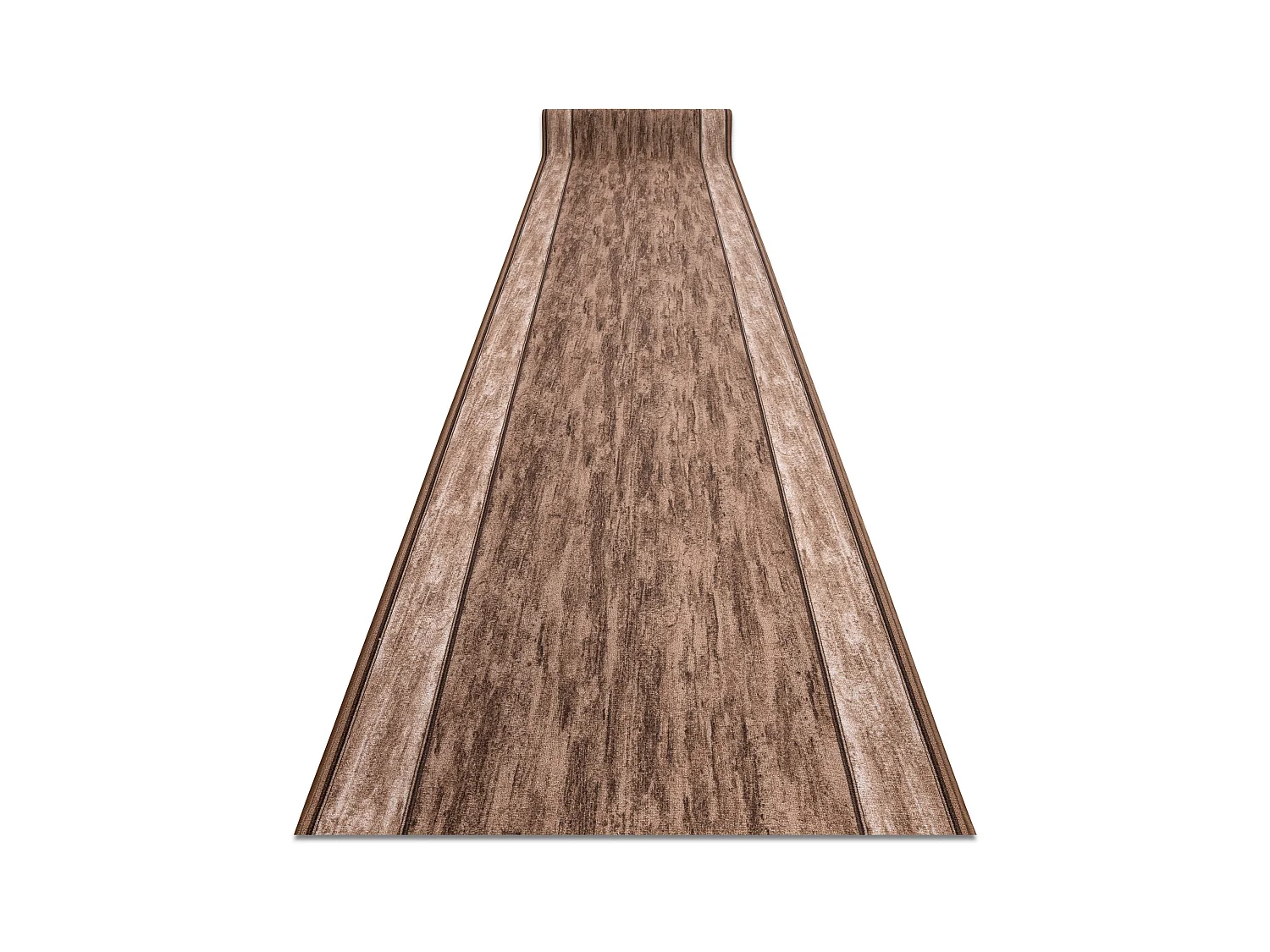 TAPIS DE COULOIR antidérapant RAMA marron 80x610 cm