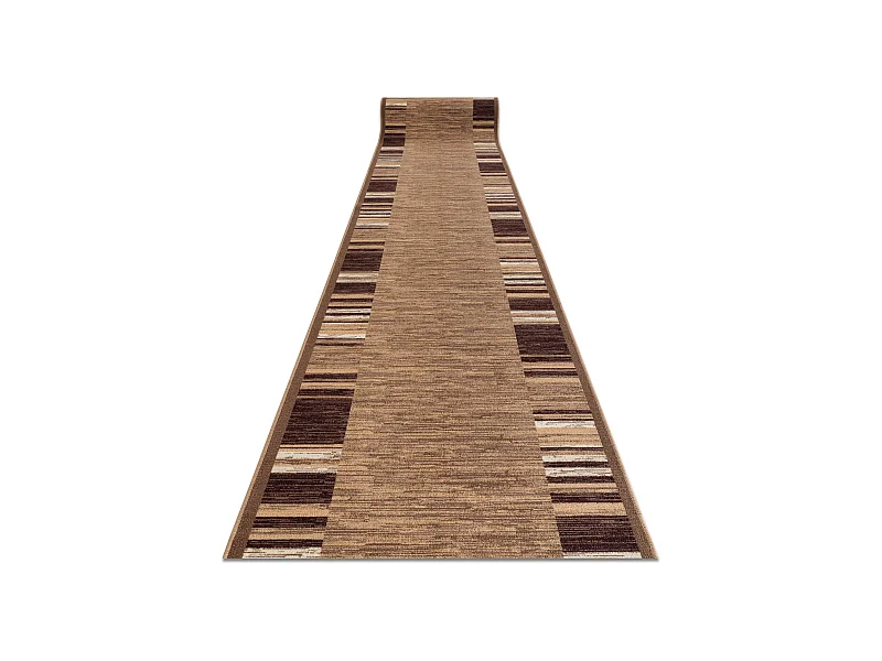 TAPIS DE COULOIR antidérapant ADAGIO beige  67x360 cm