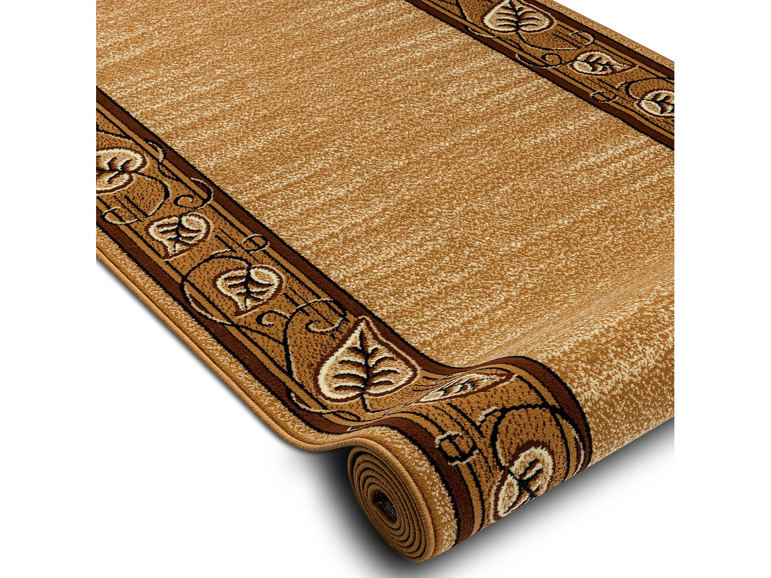 Vloerbekleding BCF FELIKS oud goud 140x700 cm