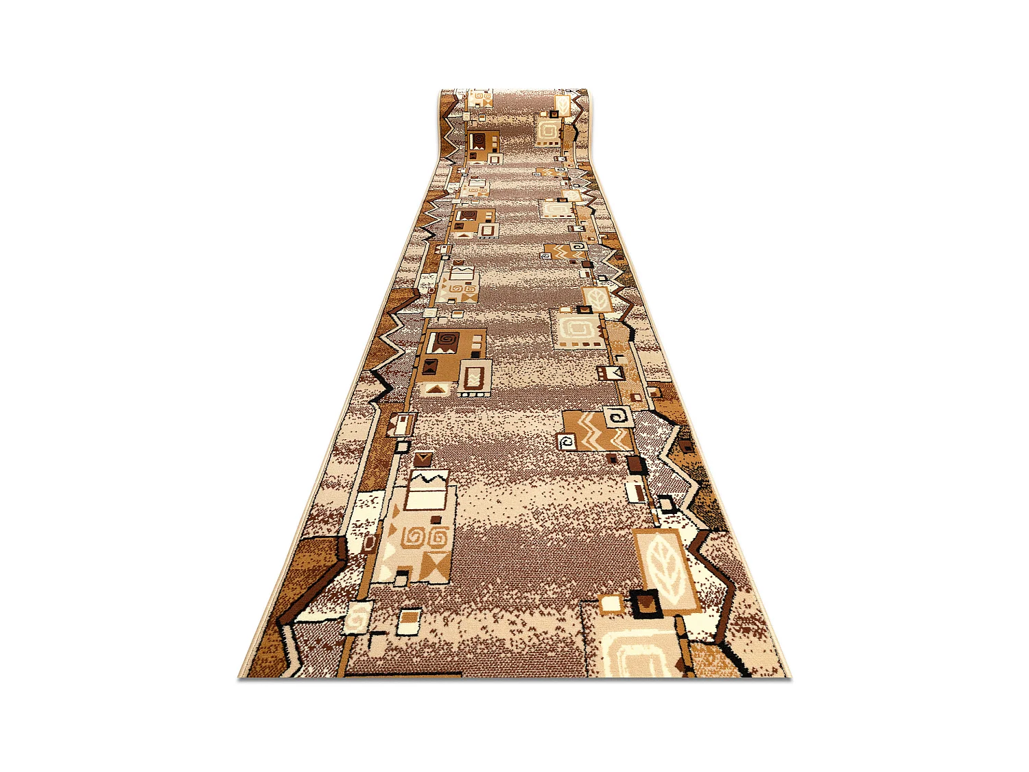 Vloerbekleding BCF SHTICK beige 80x880 cm