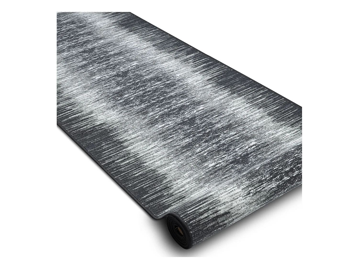 TAPIS DE COULOIR antidérapant TOLTEC gris 80x1350 cm