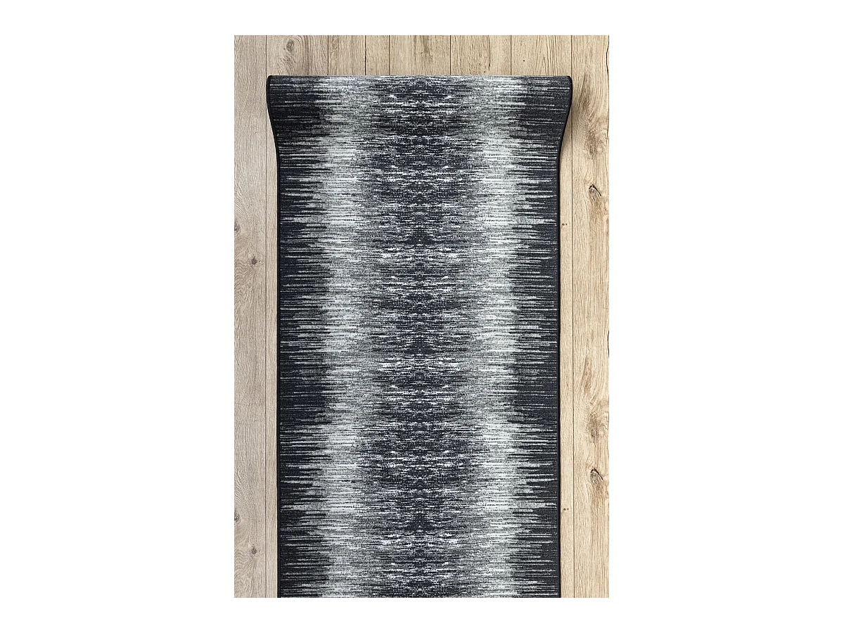 TAPIS DE COULOIR antidérapant TOLTEC gris 80x1350 cm