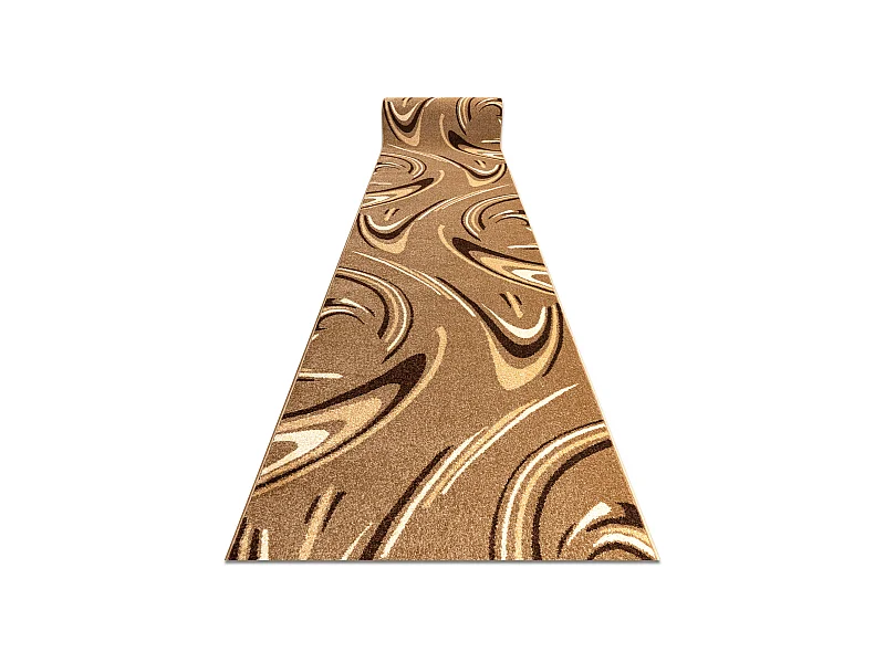 Tapis de couloir KARMEL FRYZ - CAFÉ noix 110x690 cm