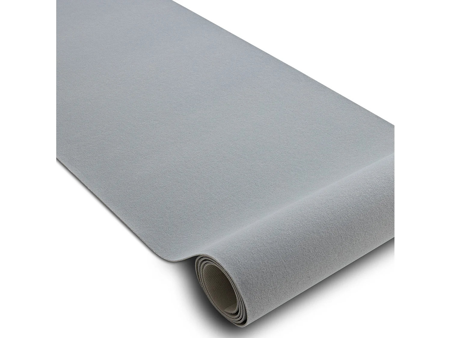 TAPIS DE COULOIR ANTIDÉRAPANT RUMBA couleur unique gris 80x900 cm