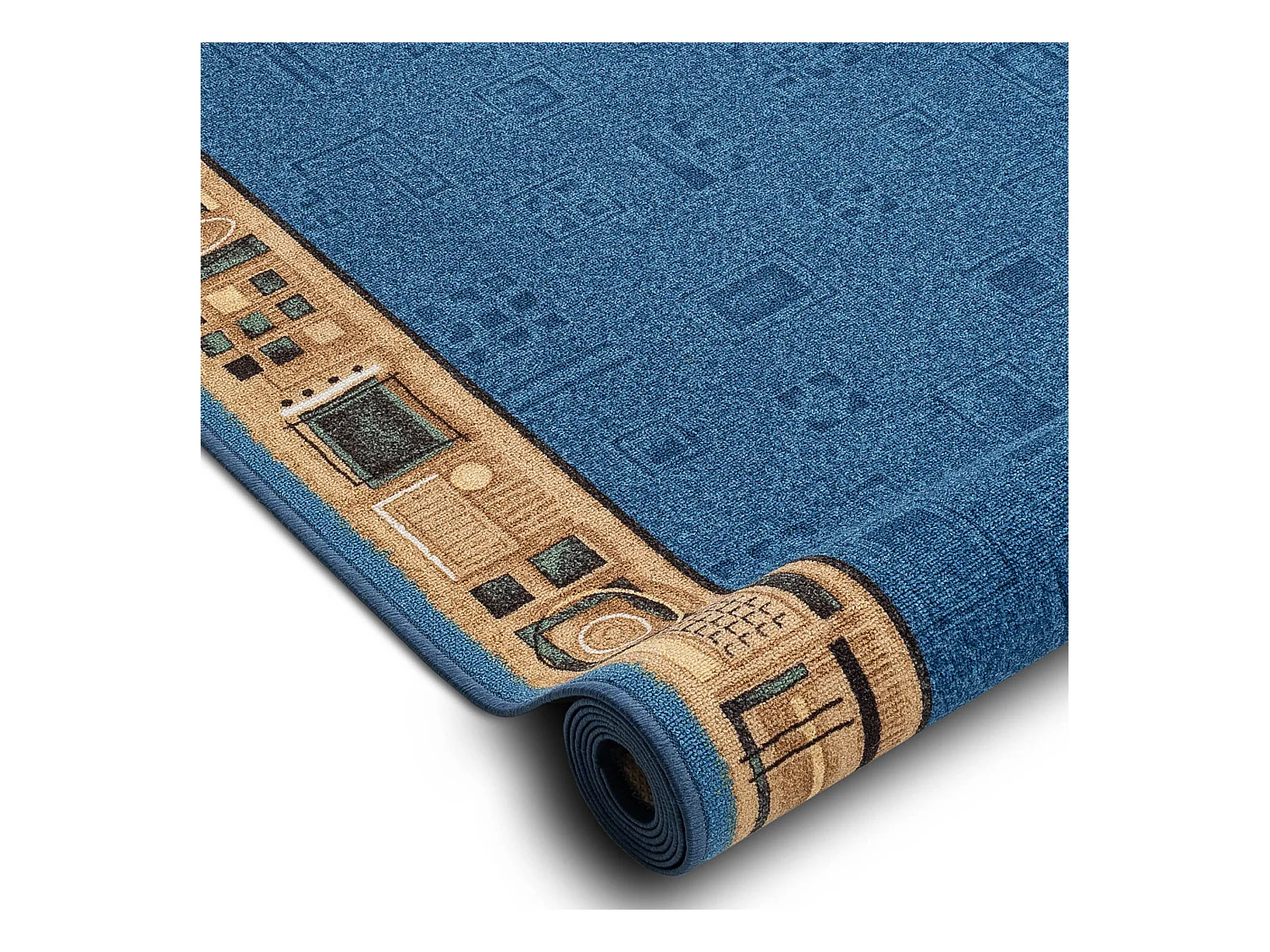 PASSADEIRA BASE ANTIDESLIZANTE JENA azul 67x260 cm