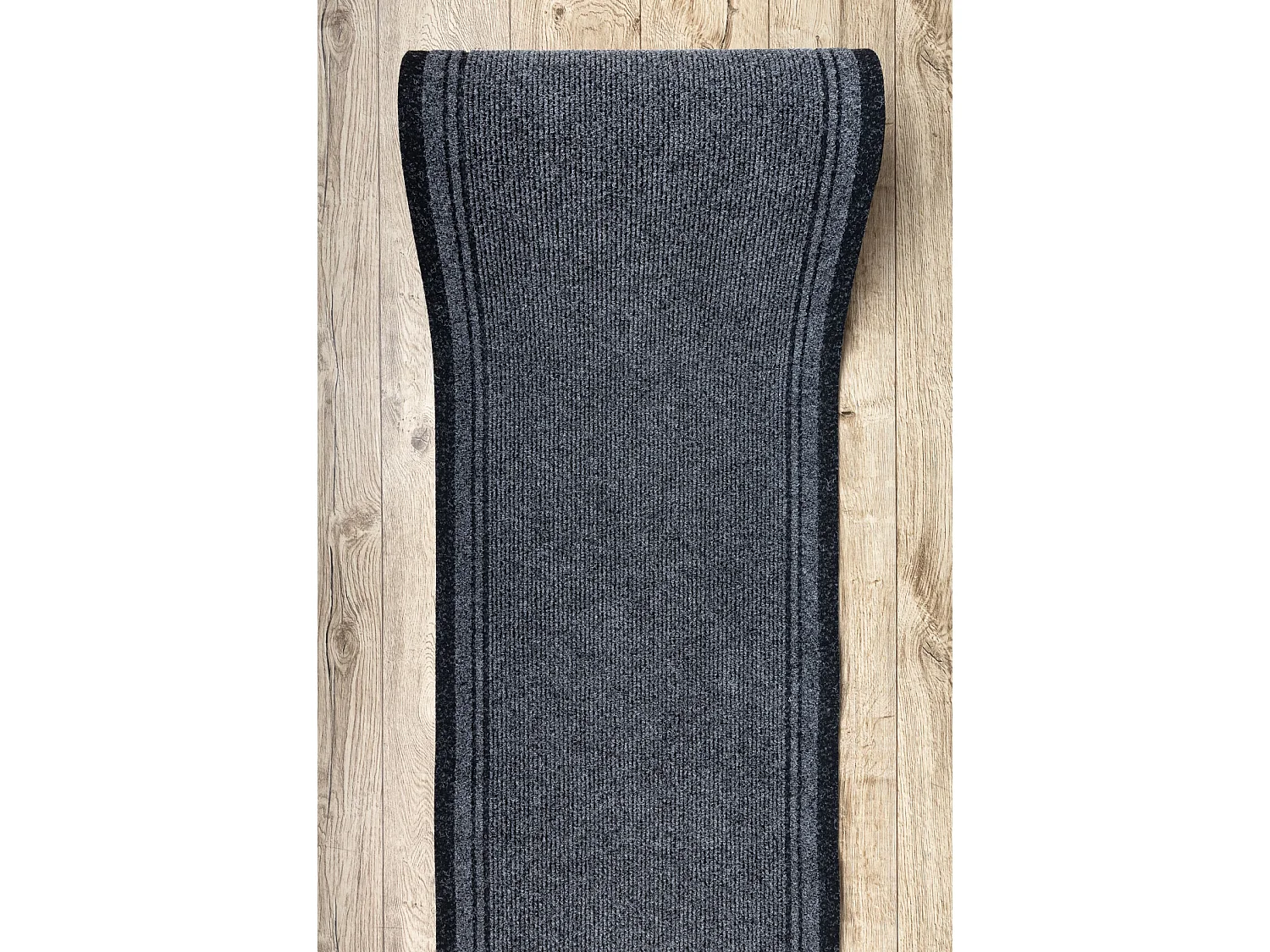 PAILLASSON TAPIS DE COULOIR ANTIDÉRAPANT MALAGA gris 2107 100x640 cm