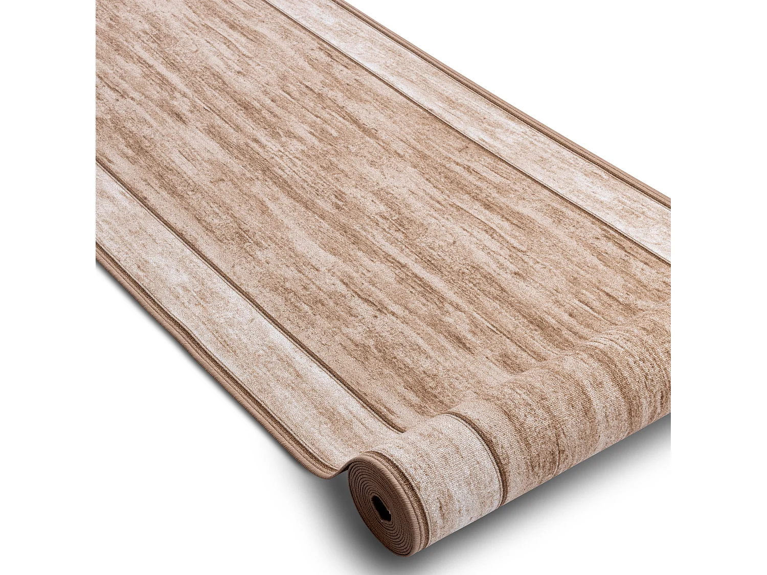 TAPIS DE COULOIR antidérapant RAMA beige 100x330 cm