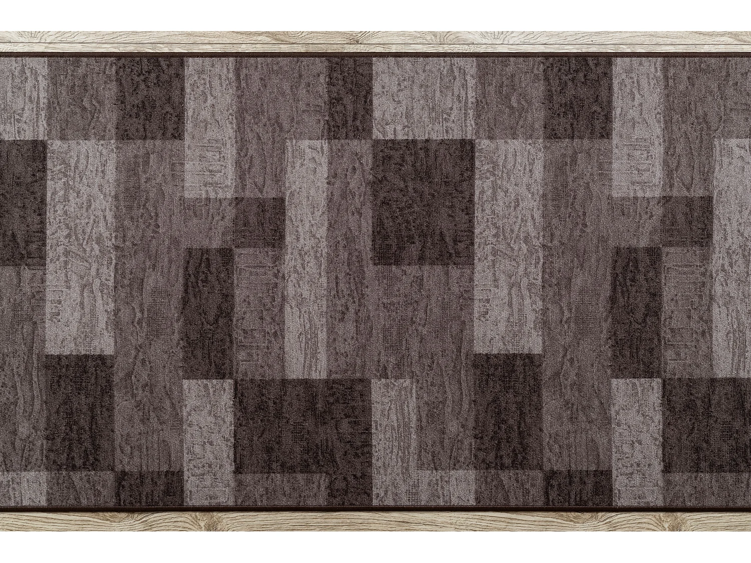 PASSATOIA gommata ICONA marrone 80x880 cm