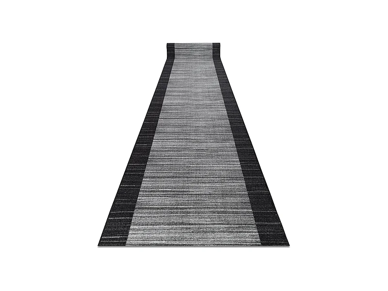 PASSATOIA GOMMATA STREIFEN anthracite 110x310 cm