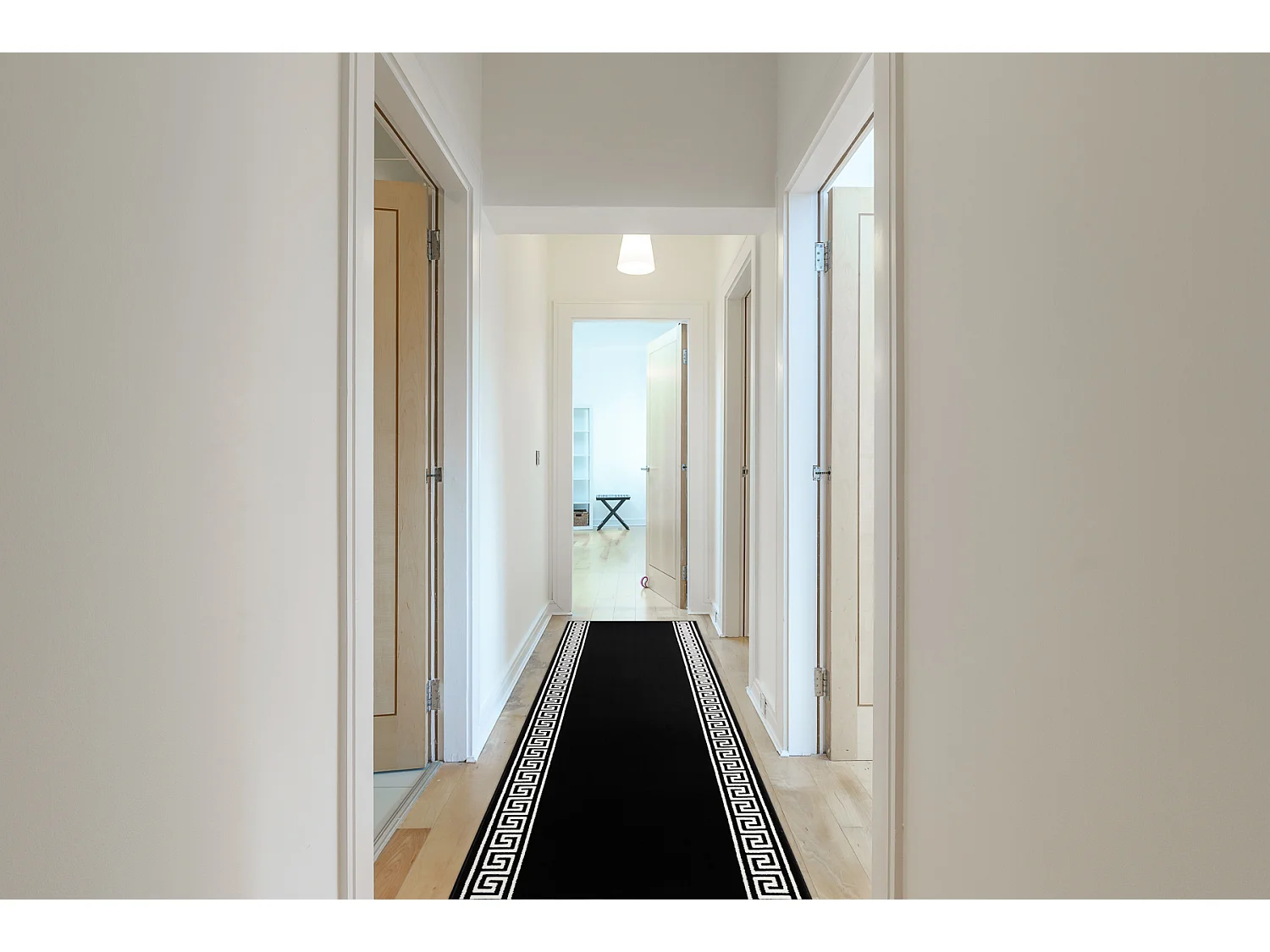 PASSATOIA BCF MORAD Grek greco nero 90x670 cm