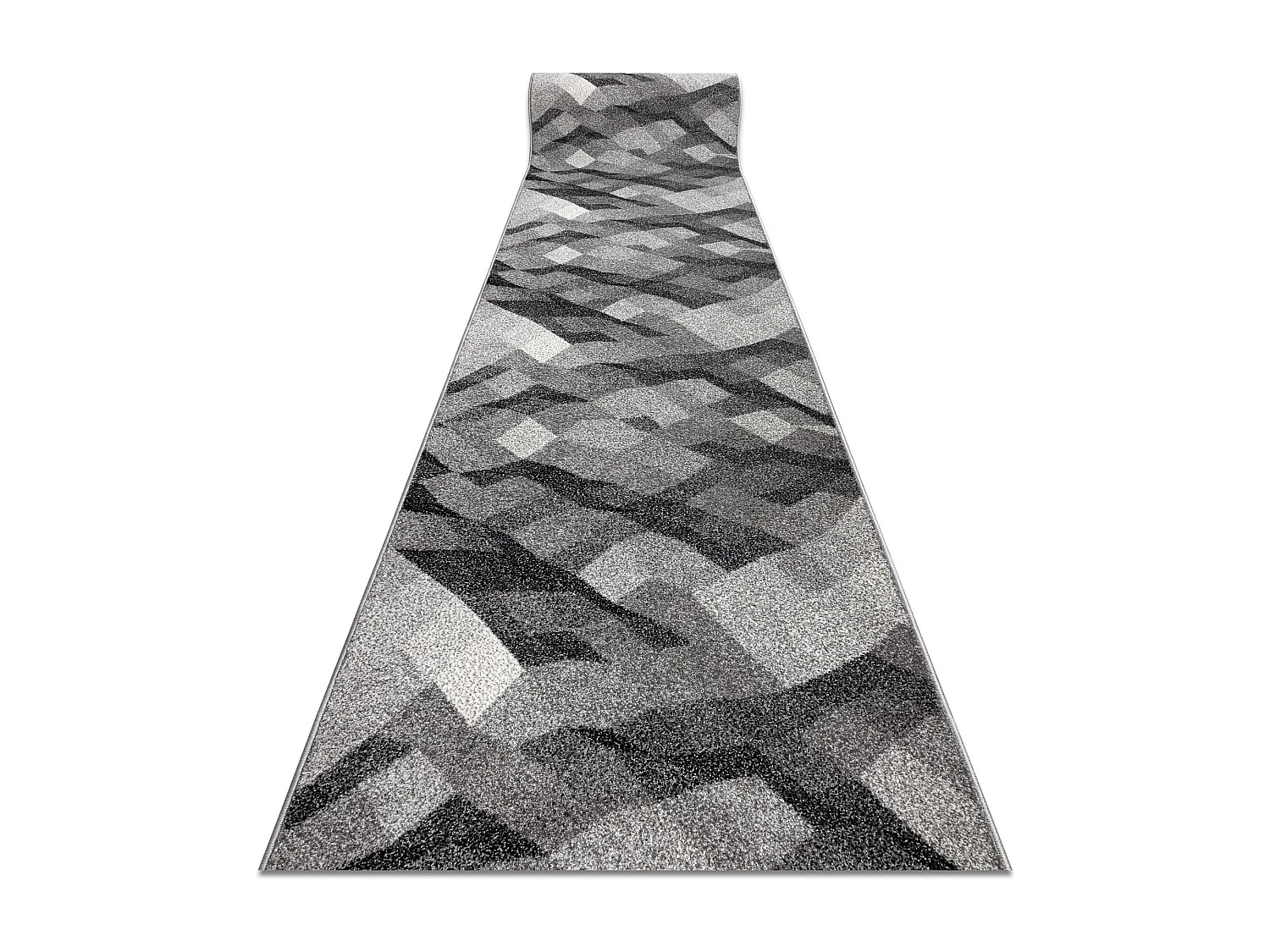 Tapis de couloir SILVER Palanga gris 90x330 cm